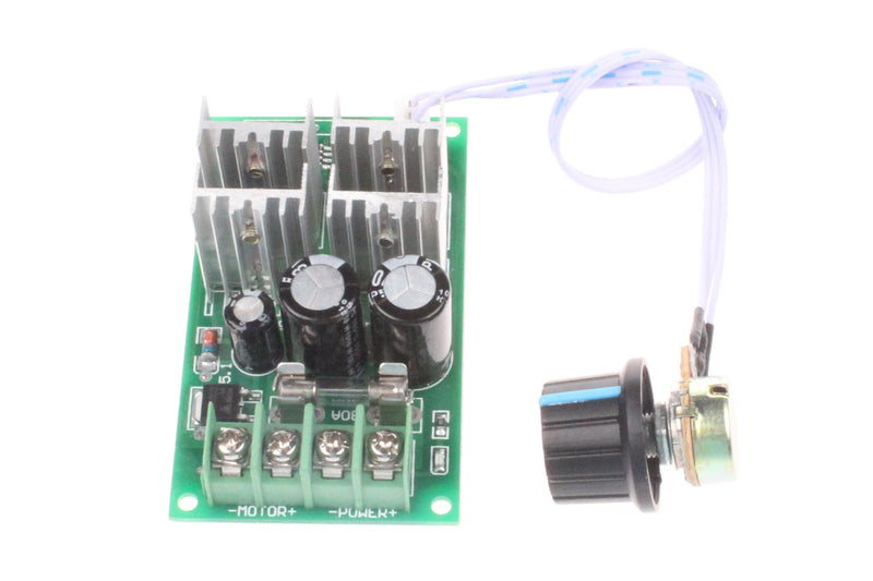 [Australia - AusPower] - NOYITO DC Two-wire Motor Speed Controller Brush Motor Controller 20A DC 6V-60V 12V 24V 36V 48V 30A Max Brush DC Motor Controller - Support MCU 0-5V 