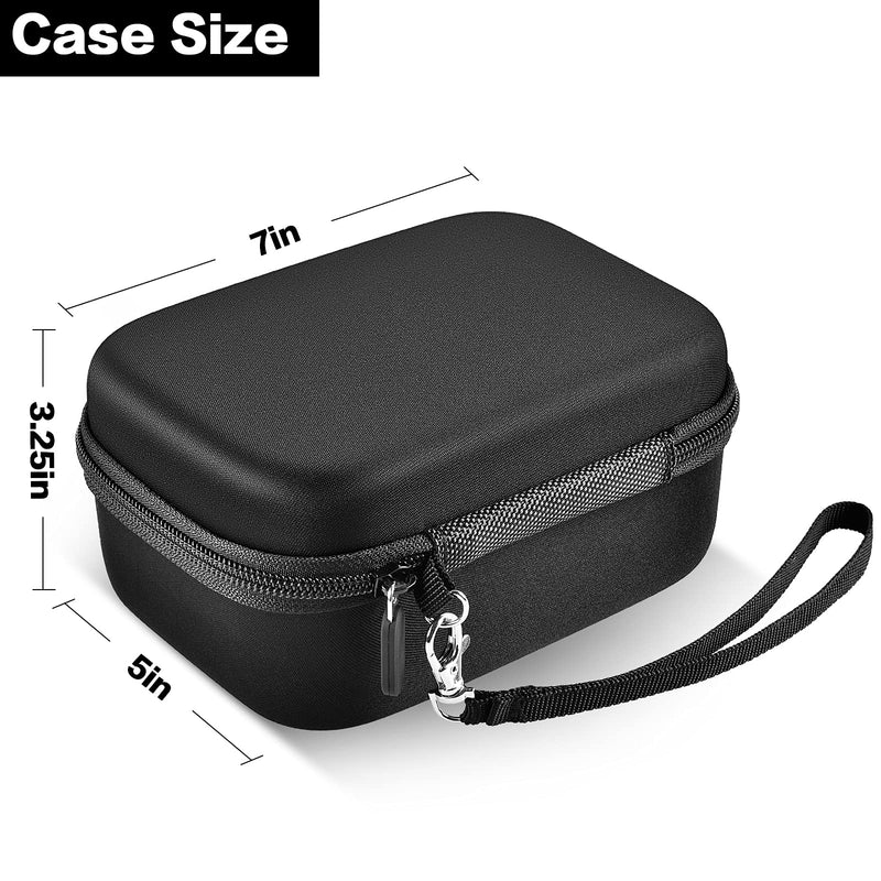 [Australia - AusPower] - USB Flash Drive Case, Thumb Drive, Memory Card SD SDXC SDHC Card Holder Organizer, Electronic Accessories Storage Bag for SanDisk/ SamData/ Samsung/ TOPESEL/ PNY/ Memory Stick/ YubiKey (Box Only) Black 
