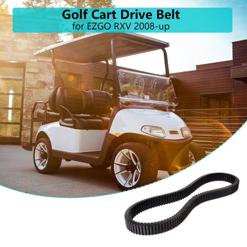 [Australia - AusPower] - 10L0L Golf Cart Drive Belt 606136 for EZGO Gas RXV TXT Workhouse ST 2008+ & Other Models with 13hp 400cc Kawasaki Engine 
