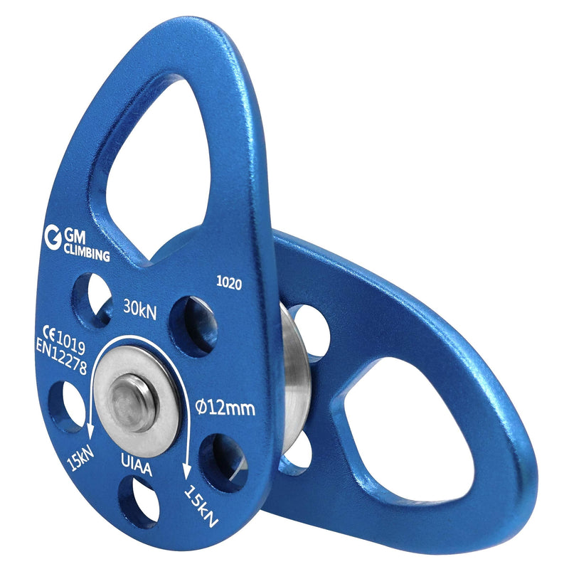 [Australia - AusPower] - GM CLIMBING UIAA Certified 30kN Swing Cheek Micro Pulley Ball Bearing CE General Purpose One unit 