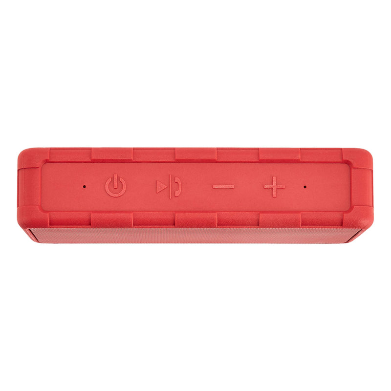 [Australia - AusPower] - Amazon Basics Portable Outdoor IPX5 Waterproof Bluetooth Speaker - Red, 5W 