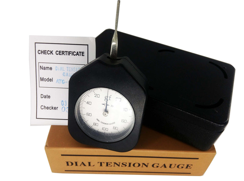 [Australia - AusPower] - VTSYIQI 100g Gram Tension Meter Dial Tension Gauge with 100g Gram Gauge Force Meter 