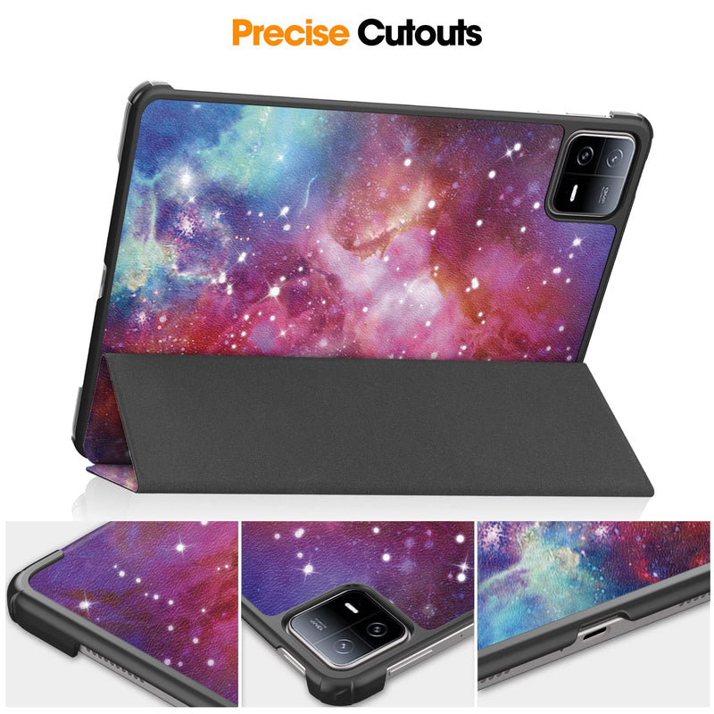 [Australia - AusPower] - Smart Case for XIAOMI Pad 6 11'', Ratesell Lightweight Trifold Stand Smart Case Cover with Auto Wake/Sleep for XIAOMI Pad 6 Outer Space 