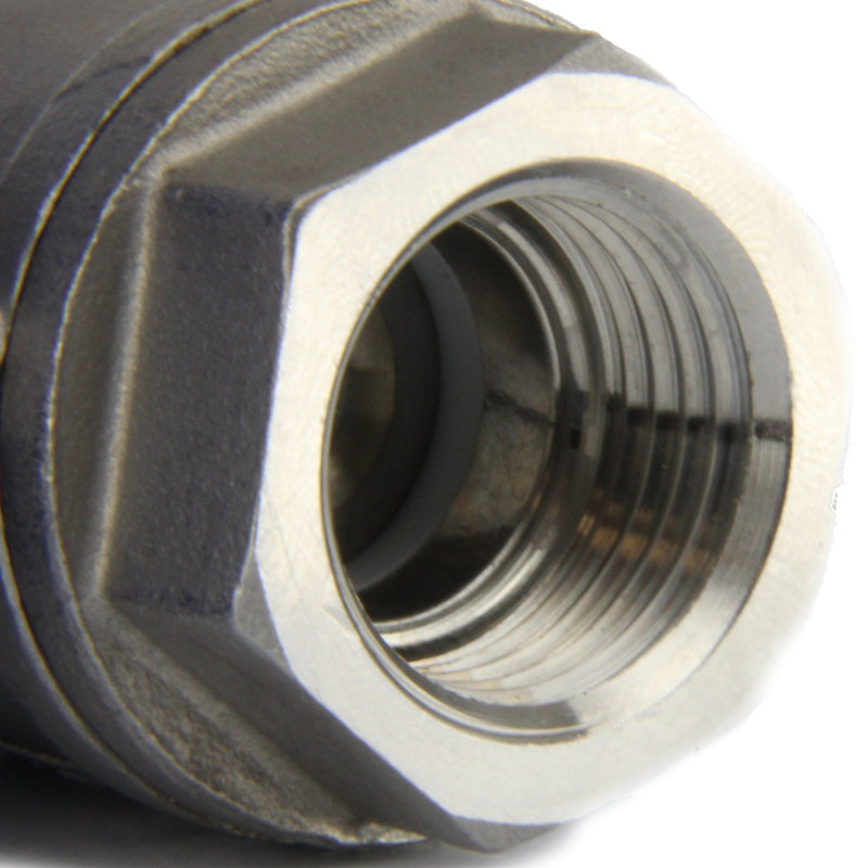 [Australia - AusPower] - Motorized Ball Valve- 1/4" Stainless Steel Ball Valve with Full Port, 9-24V DC and 2 Wire Reverse Polarity by U.S. Solid 