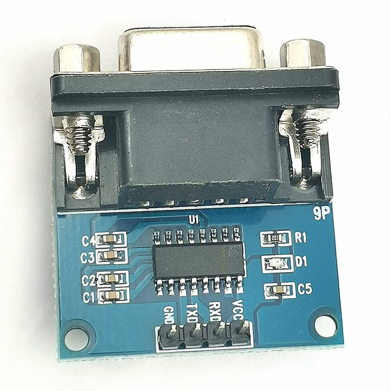 [Australia - AusPower] - FainWan 5pcs Serial Port Converter Module RS232 to TTL Female Equipment Upgrades MAX3232 Root Module Connecter 