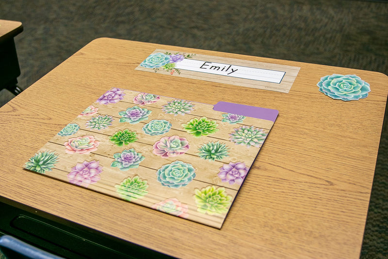 [Australia - AusPower] - Teacher Created Resources Rustic Bloom File Folders (TCR8539) 