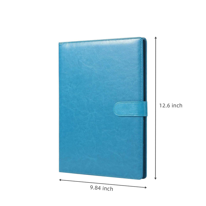 [Australia - AusPower] - Resume Folder Clipboard Holder Letter Size A4 Legal Pad, Portfolio Pad folio Document Organizer for Interview & Business (Turquoise) Turquoise 