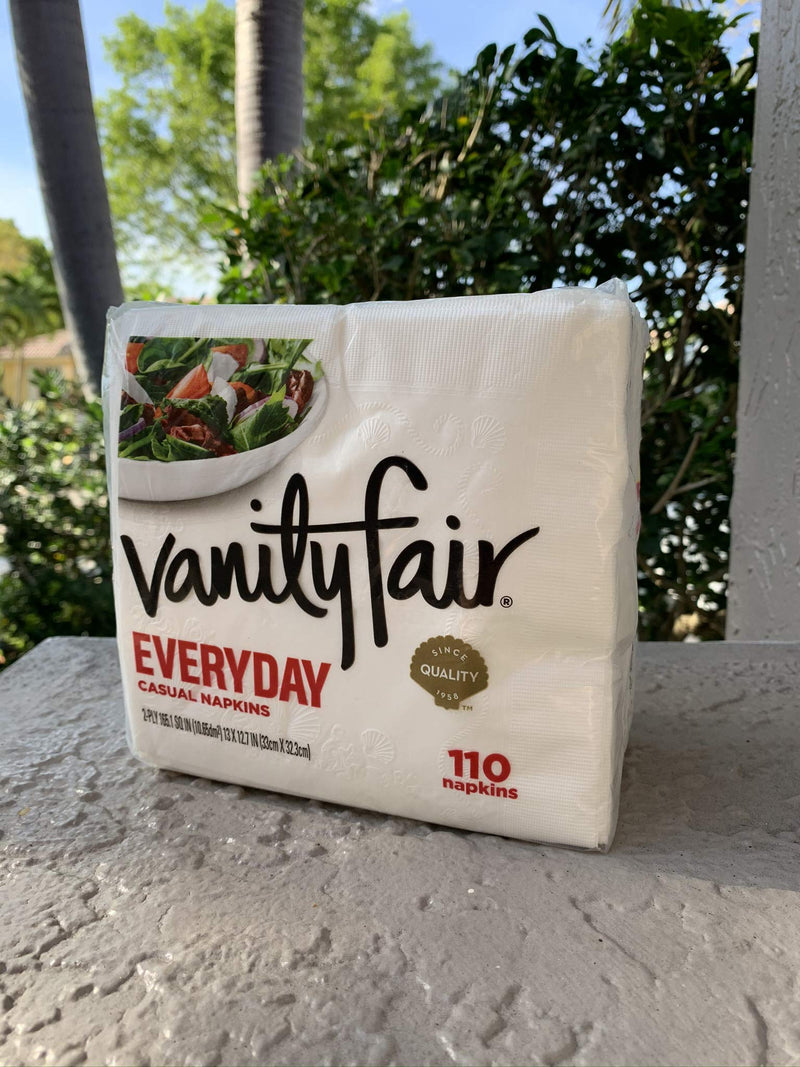 [Australia - AusPower] - Vanity Fair Everyday Soft to the Touch 110 Count White 