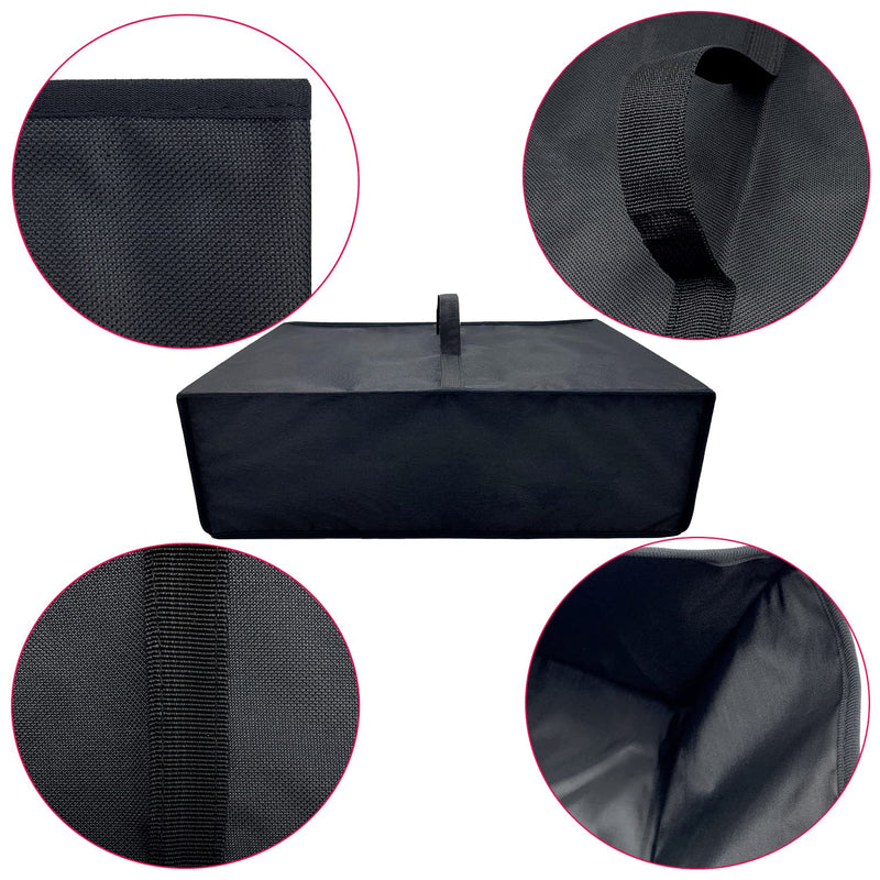 [Australia - AusPower] - RayCue Wanty Black Antistatic Water-Proof Dust-Proof Nylon Fabric Printer Cover Case Protector for Epson V600 and Canon Canoscan Photo Scanner 