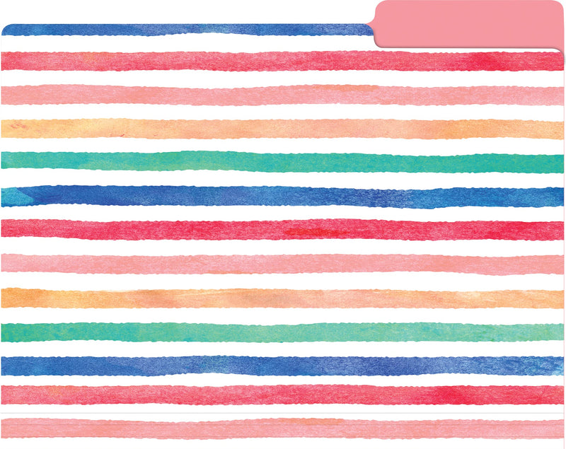 [Australia - AusPower] - Teacher Created Resources Watercolor File Folders (TCR8541) 