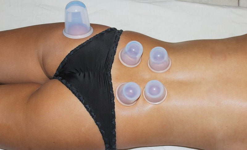 [Australia - AusPower] - Cupping Therapy Set Massage Cups - by DoSensePro - Acupuncture Home Cupping Therapy Set for Arthritis, Pain Relief, Anti Aging, Anti Cellulite - Best Relaxation Gift - 6 Silicone Vacuum Cups 