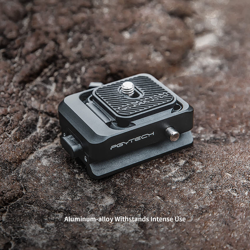 [Australia - AusPower] - PGYTECH Quick Release Clamp for DJI Ronin Stabilizer/Mini Camera Quick Release System Compatible with DJI RS3 Mini/DJI RS 3 Pro/RS 3/RS 2/DJI RSC 2 Stabilizers 