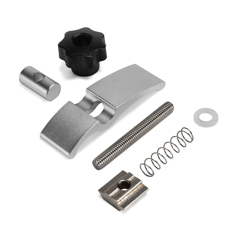 [Australia - AusPower] - Genmitsu 2PCS T-Track Mini Hold Down Clamp Kit, CNC Router Clamp for Woodworking and Metalworking, Compatible with 3018 CNC Router Machines, 3018-PRO/ 3018-PROVer/ MX3, 2.57’’Lx 0.79’’Wx 1.97’’H 