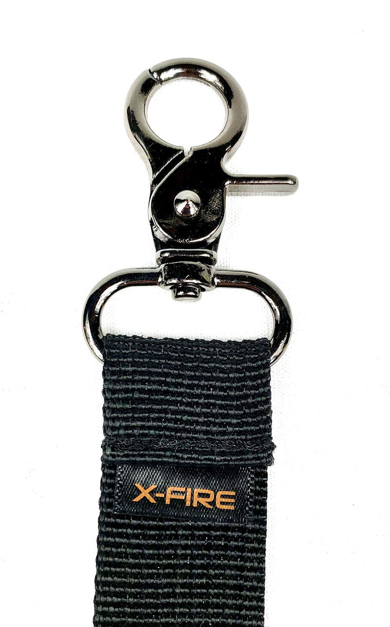 [Australia - AusPower] - X-FIRE® Anti-Sway Strap for Firefighter/EMS ‘Radio Strap’ Shoulder Holder or Duty Belt Holster for Tactical Portable Radios APX Two Way Ham CB Walkie Talkie GPS Scanner - Fire LE Police Search Rescue 