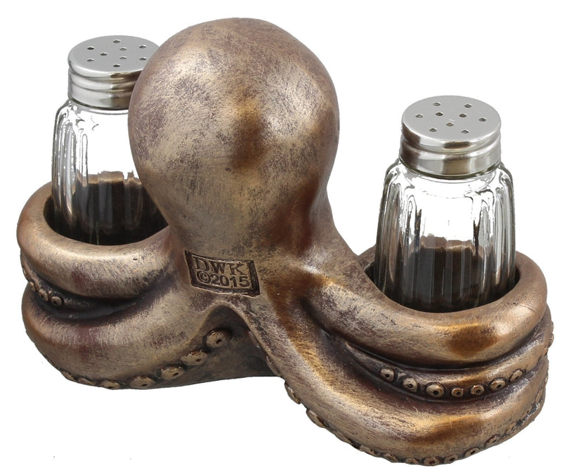 [Australia - AusPower] - DWK Decorative Octopus Salt & Pepper Shaker Set 
