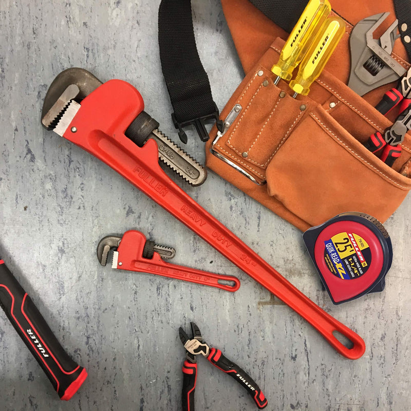 [Australia - AusPower] - Fuller Tool 750-5025 25 Feet Heavy Duty XL Tape Measure, Retractable Measuring Metric Tape 