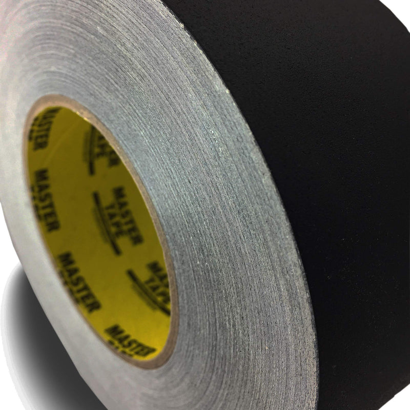 [Australia - AusPower] - Gaffers Tape Double Size Roll = 60 Yard / 180 Feet | 2 inch X 60 Yards | Real Premium Grade Professional Gaffer Tape Black, DJ Pro Gaff Tape Black | Easy Tear Gaffing Tape Black | True 2" Width 