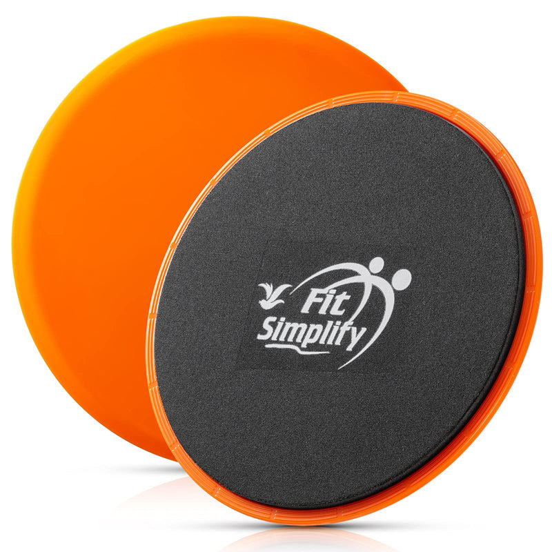 [Australia - AusPower] - Fit Simplify Core Sliders Abdominal Exerciser with Instruction Guide and Carry Bag 