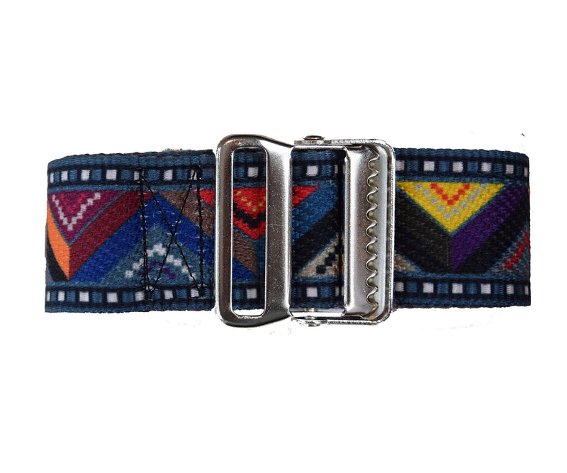 [Australia - AusPower] - Gait Belt by LiftAid - Stylish Patient Walking and Transfer Belt with Metal Buckle - Assits Nurses, Caregivers, Occupational and Physical Therapy - Washable - 60"L x 2"W (Eclectic) Eclectic 