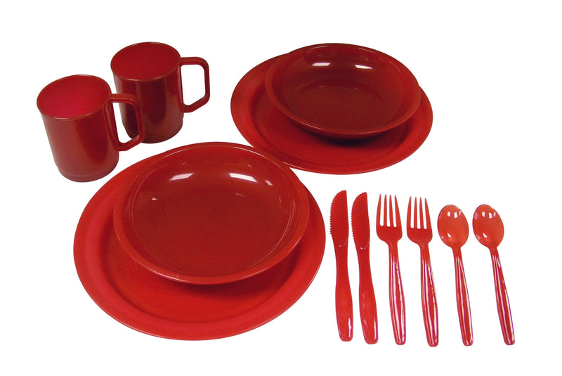 [Australia - AusPower] - Coleman 2-person Dinner Set, Colors may vary 