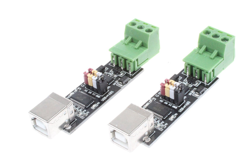 [Australia - AusPower] - NOYITO USB to TTL RS485 Serial Converter Adapter Module FTDI Interface Board FT232RL Module Dual-Function Dual-Protection (Pack of 2) 