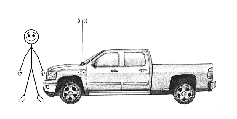 [Australia - AusPower] - Antenna and Easy Antenna Fix for Chevy, GMC Trucks and Cadillac Escalade SUVs 