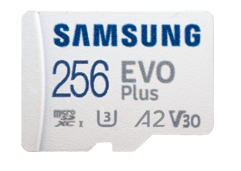 [Australia - AusPower] - Samsung 256GB EVO Plus MicroSD Memory Card Works with Lenovo Tab P12 Pro, Yoga Tab 11 (MB-MC256KA) Class 10 4K UHS-1 A2 V30 U3 Bundle with (1) Everything But Stromboli MicroSD & SDXC Card Reader 