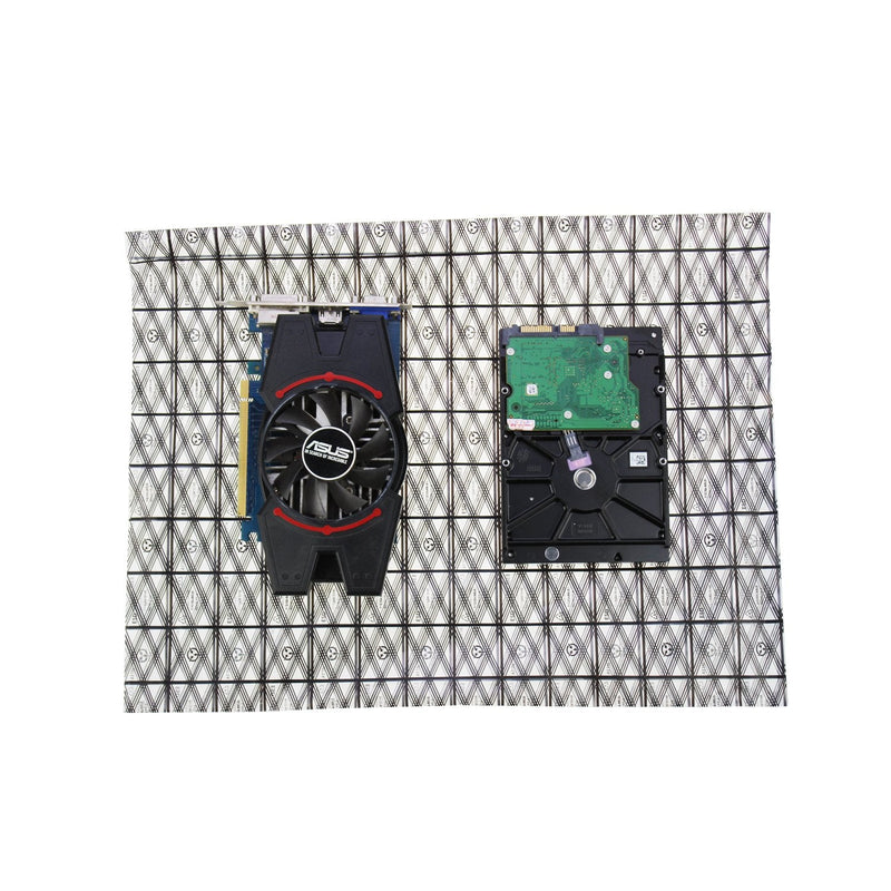 [Australia - AusPower] - LJY 30 Pieces Antistatic Bags ESD Shielding with Top Open for Motherboard Graphics Video Card LCD Screen with Labels, 30 x 40 cm / 11.8 x 15.7 inch 
