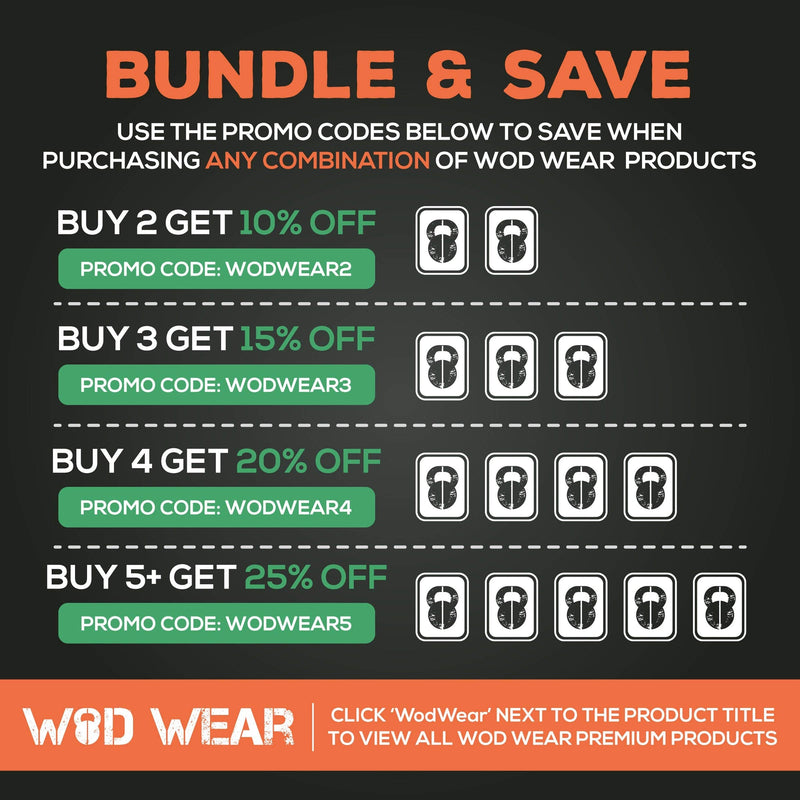 [Australia - AusPower] - WOD Wear Elastic Wrist Wraps for Powerlifting, Strength Training, Bodybuilding, Cross Training, Olympic Weightlifting, Yoga Support - One Size Fits All - 100% Black 
