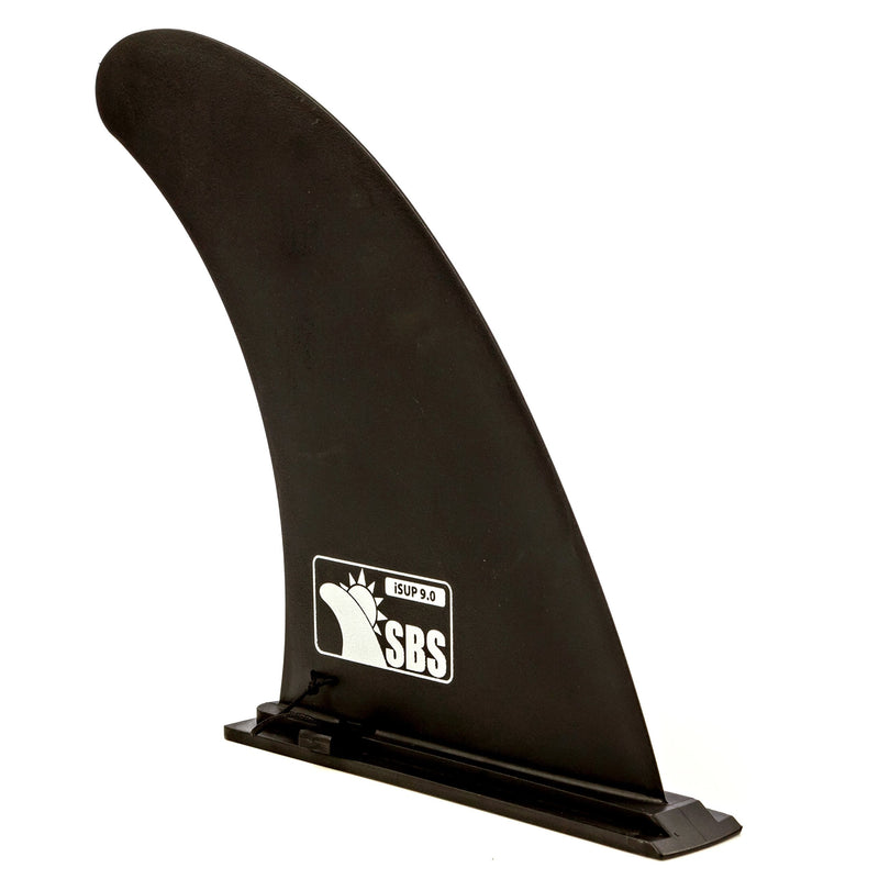 [Australia - AusPower] - Santa Barbara Surfing SBS 9" iSUP Fin - Quick Release Slide in Fin for Inflatable Paddleboard (Aqua Marina, Vilano, etc) 