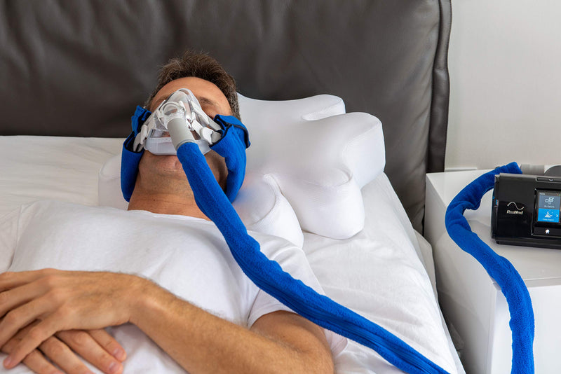 [Australia - AusPower] - CPAP 6 Feet Hose Cover by Snugell | Tubing Wrap Compatible with Most CPAP Tubing | Ultra-Soft Zippered Fleece Cover | Suited for Resmed, Fisher & Paykel and Other Tubes | Insulation & Hose Protection 
