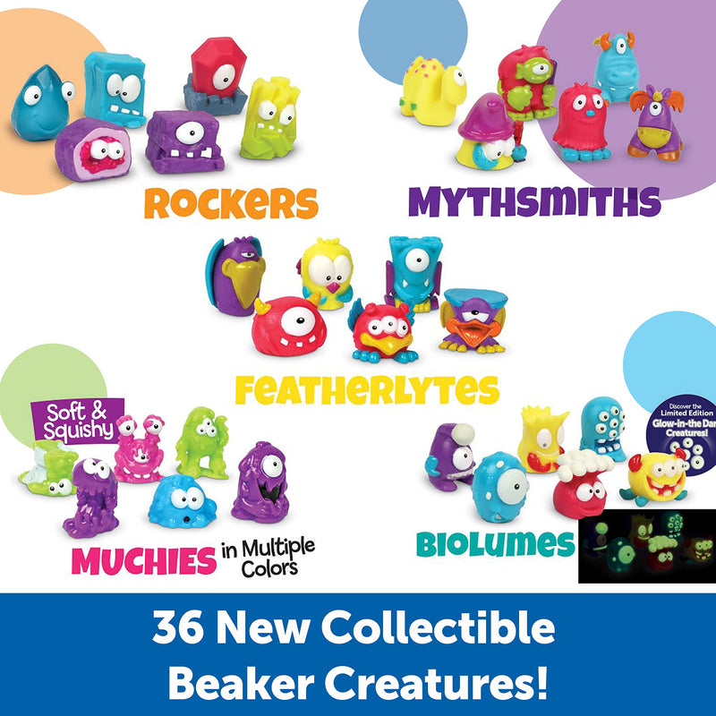 [Australia - AusPower] - Learning Resources Beaker Creatures Series 3 - 6-Pack of Pods, Ages 5+ Science Exploration Toys, STEM Toys for Kids, Homeschool Must Haves, Science for Kids 6 Pack Pods 