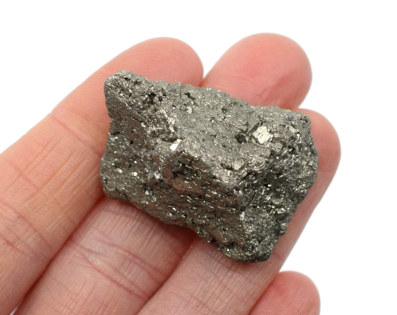 [Australia - AusPower] - Raw Pyrite, Mineral Specimen - Approx. 1" - Geologist Selected & Hand Processed - Great for Science Classrooms - Eisco Labs 