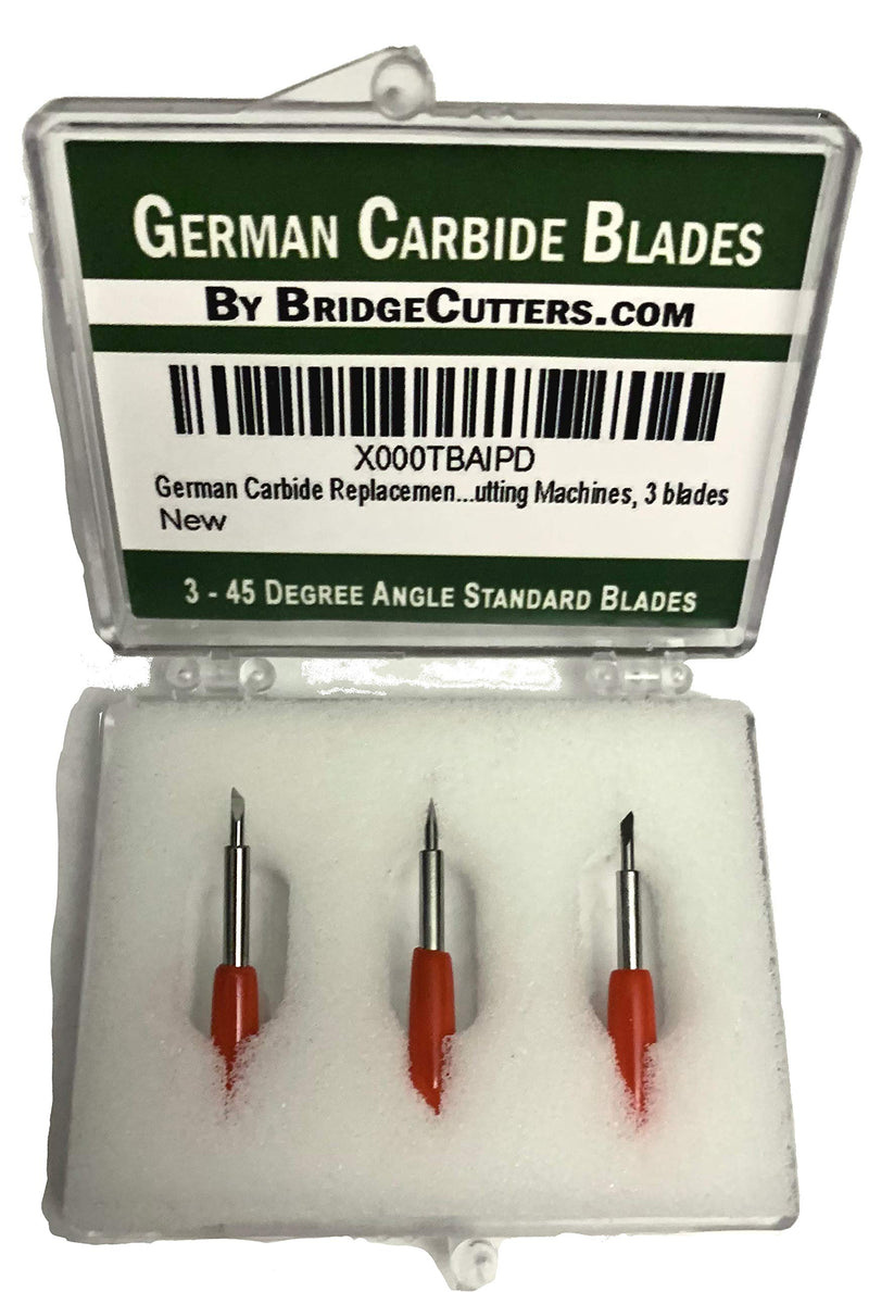 [Australia - AusPower] - Cricut Compatible German Carbide Blades Replacement Premium Fine Point Cutting Blades for Craft Cutting Machines Compatible with Bridge Cricut Air Expression 2 Explore Maker Refine Cutters Green 