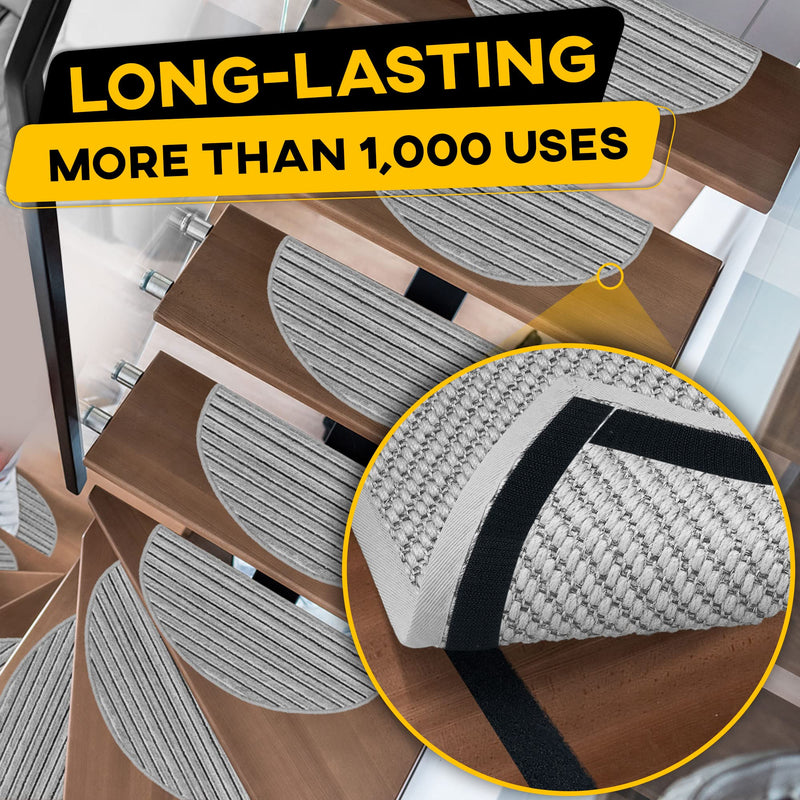 [Australia - AusPower] - Hook and Loop Tape Roll with Heavy Duty Adhesive Industrial Strength Easy to Cut, Strong Hook and Loop Strips with Sticky Back, Black, 1 Inch 5 Feet 1 Inch x 5 Feet 