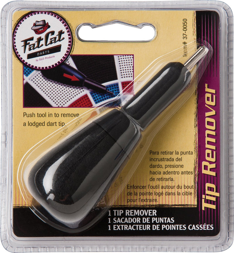 [Australia - AusPower] - Fat Cat by GLD Products Dartboard Accessory: Soft Tip Dart Point Remover Tool, Electronic Dartboards,Black 