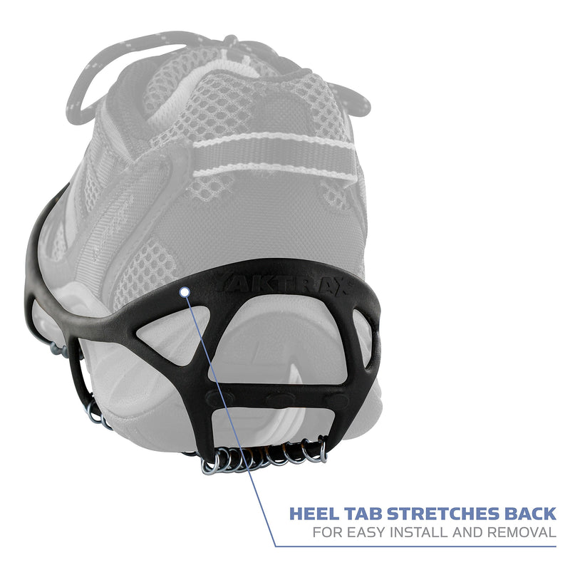 [Australia - AusPower] - Yaktrax Walk Traction Cleats for Walking on Snow and Ice (1 Pair) 