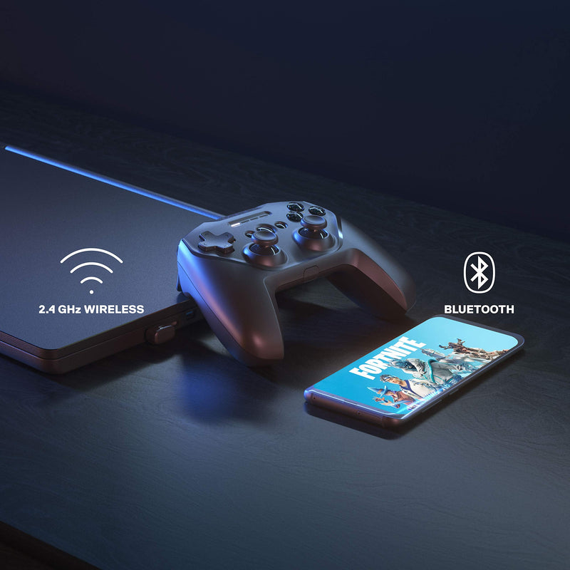 [Australia - AusPower] - SteelSeries Stratus Duo Wireless Gaming Controller – Compatible with Android, Windows, VR, and Chromebooks – Dual-Wireless Connectivity – High-Performance Materials – Supports Fortnite Mobile Stratus Duo - Android/PC 
