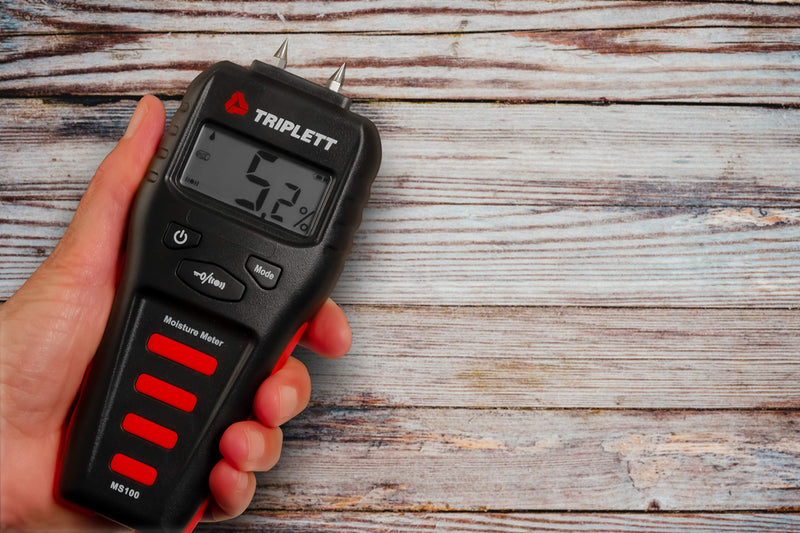 [Australia - AusPower] - Triplett MS100 Pin Moisture Meter for Wood and Building Materials with Audible Indicator 