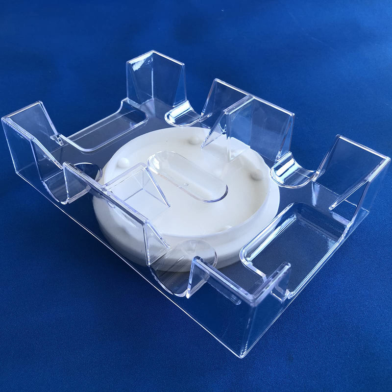 [Australia - AusPower] - Yuanhe 2 Deck Rotating-Revolving Playing Card Tray, Card Holder 