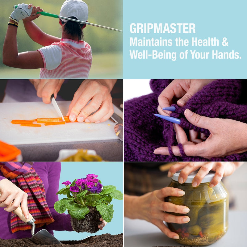[Australia - AusPower] - Prohands Gripmaster Rehab Hand Exerciser, Finger Exerciser (Hand Grip Strengthener), Spring-Loaded, Finger-Piston System, Added Palm Cushion, (7 lb Heavy Tension, Blue-Gripmaster Rehab) 7 Pound (Heavy Tension) Blue - Gripmaster Rehab 