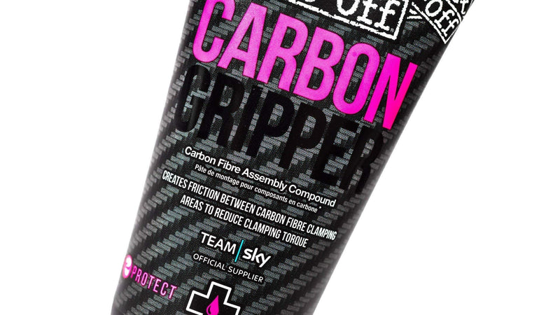 [Australia - AusPower] - Muc-Off Carbon Gripper, 75 Grams - Advanced Carbon Fibre Assembly Compound for Bicycles - Improves Grip by Creating Friction Between Carbon Areas 