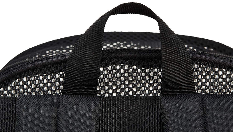 [Australia - AusPower] - Heavy Duty Semi-Transparent Mesh Backpack，See Through College Student Backpack Black 