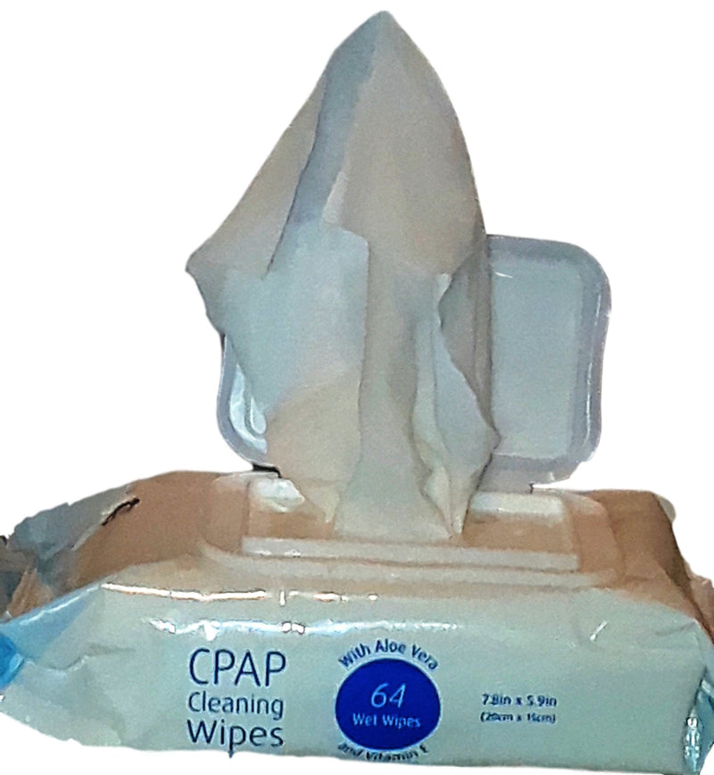 [Australia - AusPower] - Sunset Healthcare CPAP Mask Cleaning Wipes in Soft Pack 