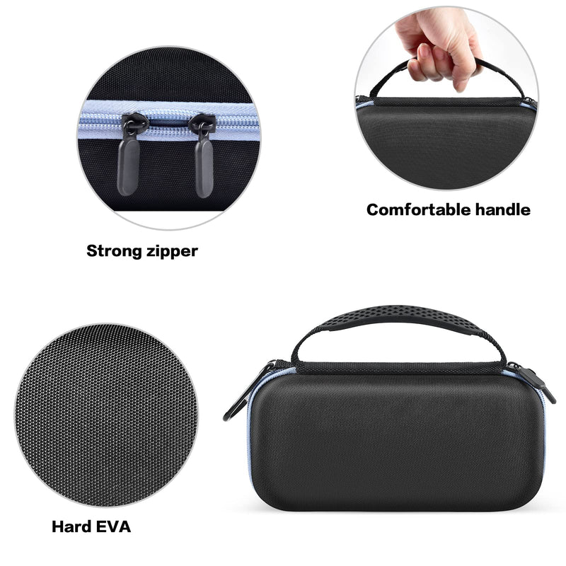 [Australia - AusPower] - Case Compatible with New Bose SoundLink Flex Bluetooth Portable Speaker, Travel Storage Organizer for Wireless Waterproof Speakers, Hard Outdoor Carrying Holder fits Cable Accessories, Box Only Blue 