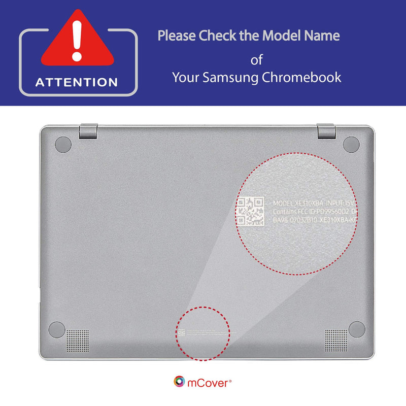 [Australia - AusPower] - mCover Hard Shell Case for 2020 11.6" Samsung Chromebook 4 XE310XBA Series (Pink) Pink 