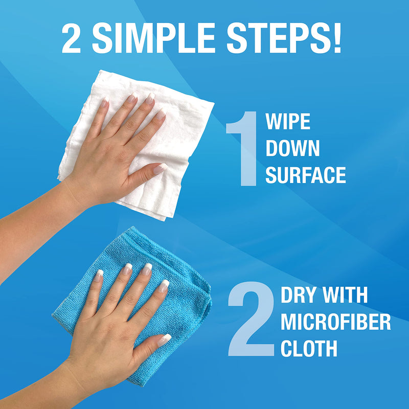 [Australia - AusPower] - MiracleWipes for Electronics Cleaning - Screen Wipes Designed for TV, Phones, Monitors and More - Includes Microfiber Towel - (30 Count) 30 Count (Pack of 1) 