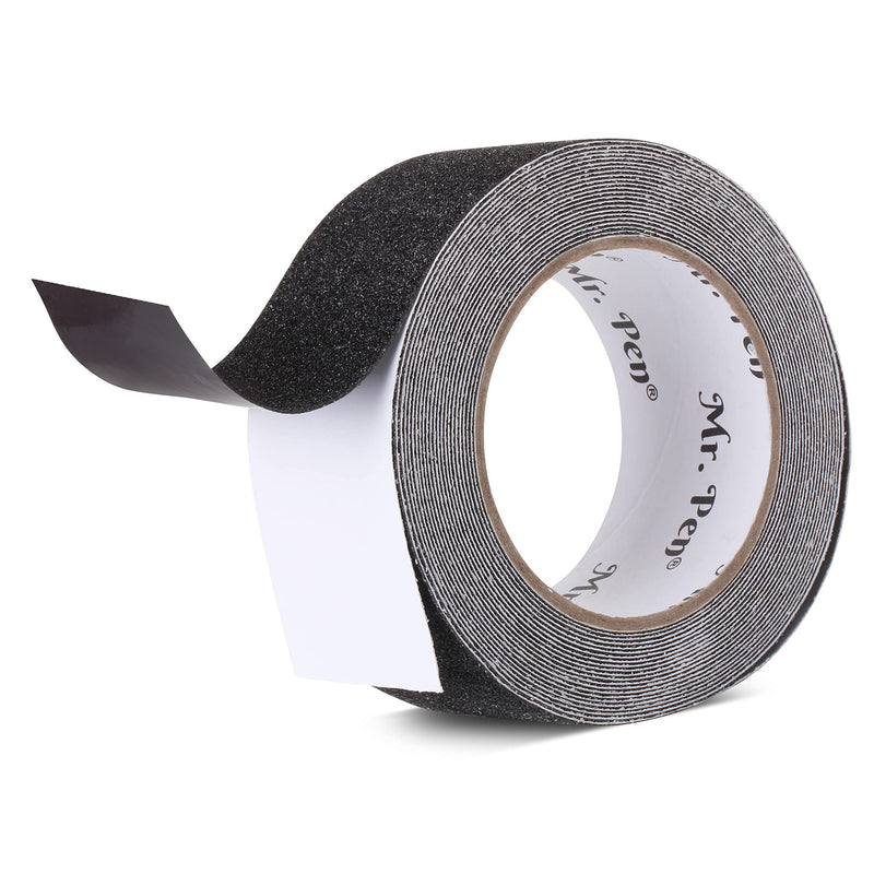 [Australia - AusPower] - Mr. Pen- Grip Tape, 2 Inch, 23 Feet, Anti Slip Tape, Non Skid Tape, Grip Tape for Stairs, Non Slip Tape, Friction Tape, Stair Grips Non Slip, Black Grip Tape, Grip Tape Roll, Waterproof Grip Tape 