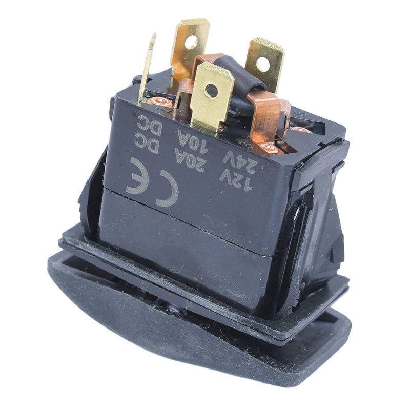 [Australia - AusPower] - DC Momentary Reversing Rocker Switch (Double Pole Double Throw) 