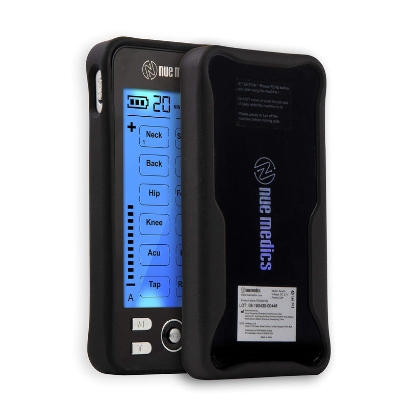 [Australia - AusPower] - Tens Unit Muscle Stimulator Rechargeable Tens EMS Device Machine with Constant Mode Electronic Pulse Massager for Pain Relief [Newest Model] with Snap On Case 